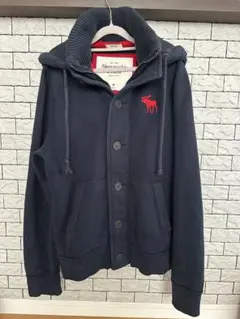 Abercrombie&Fitch ★パーカージャケット★M★ネイビー【美品】