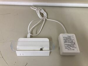 【日本全国 送料込】UQ WiMAX W01クレードル 共通ACアダプタ05 卓上ホルダー 動作未確認 OS2491