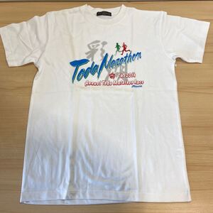 戸田マラソン 20周年 Tシャツ ミズノ MIZUNO 記念Tシャツ スポーツTシャツ M?サイズ club Champion 半袖 ホワイト ※ネコポス発送可(■