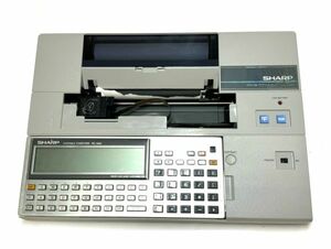 ジャンク部品取 SHARP シャープ ポケットコンピュータ カラー PC-1350 CE-140P