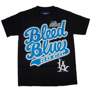 DYSE ONE BLEED BLUE ダイス ワン ブレード ブルー プリント Tシャツ（ブラック）(L)【並行輸入品】