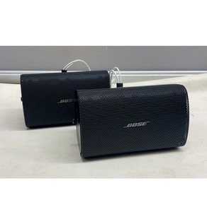 【ジャンク品】BOSE　FreeSpace FS2SE Loudspeaker　スピーカー　ブラック　壁掛け型スピーカー　2個【中古・現状品】