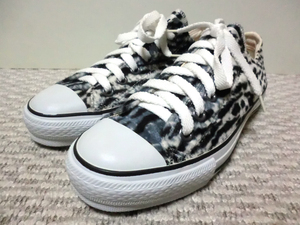 ♪新品デッドストック Converse ALL STAR ANIMAL OX GRAY TIGER コンバース オールスター アニマル グレイタイガー 稀少 日本製♪