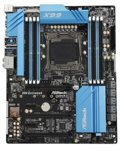 ASRock X99 Extreme6 LGA 2011-v3 Intel X99 SATA 6Gb/s USB 3.0 ATX Intel Motherboard