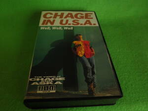 ☆VHS　　ビデオ　チャゲ　『CHAGE IN U.S.A.　Well,Well,Well』　ファンクラブ限定　　チャゲ&飛鳥　CHAGE and ASKA☆