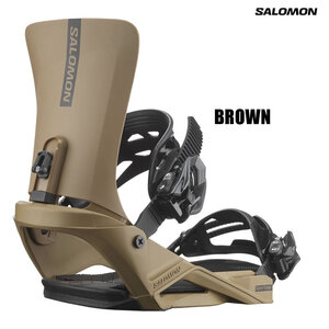 新品未使用 24-25 SALOMON BINDING RHYTHM BROWN M 安心保証 即日発送 土日祝発送OK