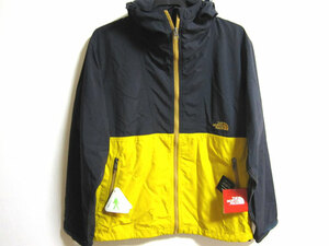 THE NORTH FACE ノースフェイス　コンパクトジャケット　S　未使用品　NP２１２３０　黒/黄　入手困難！！