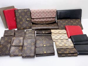 正規品 LOUIS VUITTON ルイヴィトン 長財布 折り財布 キーケース 手帳カバー タバコケース 24点まとめて モノグラム ダミエ エピ 