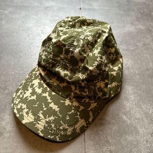 ステューシー　STUSSY キャップ 帽子 ミリタリー アメカジ USA 90s ワークキャップ CAP ツイルコットン