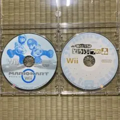 Wii ソフトのみ マリオカートWii 街へいこうよどうぶつの森 2本セット