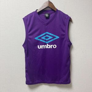 UMBRO アンブロ ノースリーブシャツ Sサイズ パープル ポリエステル