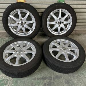 BRIDGESTONE レグノ GR-Leggera 155/65R14 14X4.5J+45 4H100 アルミホイール4本セット 