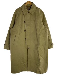 IS-NESS◆23AW/NU SEASONLESS COAT/ステンカラーコート/L/コットン/BEG/1005AWCOAT01//