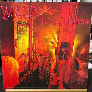 見本盤 W.A.S.P. Live... In The Raw LP レコード RP28-5518 