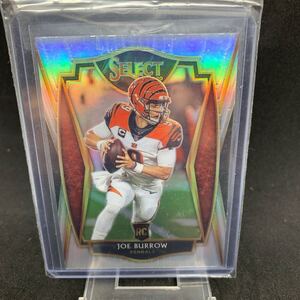 2020 Panini Select - Premier Level Silver Prizm #146 Joe Burrow (RC)