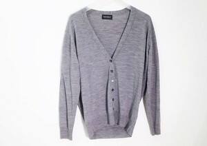 ◇【JOHN SMEDLEY ジョン スメドレー】カーディガン グレー S