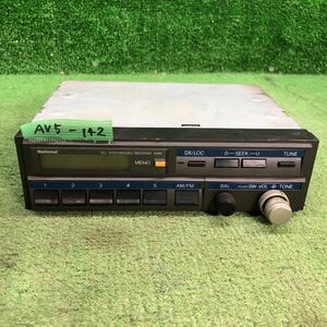 AV5-142 激安 カーステレオ チューナー National 86120-22490 CR-LS245A 100684 通電未確認 ジャンク