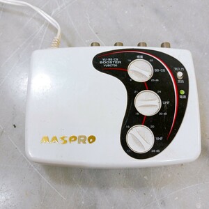 MASPRO マスプロ TV増幅器 ビデオテレビ ブースター VUBCT30 通電確認のみ 現状品