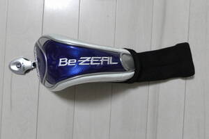 新品 送料無料 HONMA Be ZEAL フェアウェイウッド用 FW ヘッドカバー ブルー ホンマ ビジール