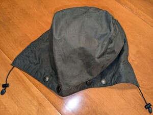 バブアー Barbour フード A12B Waxed Cotton Hood セージ　英国製