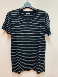 ☆SAINT LAURENT PARIS サンローランパリ☆【391248 Y2MB1】ボーダーTシャツ Mサイズ