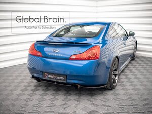 日産 スカイライン クーペ CKV36 インフィニティ G37 リア サイド スプリッター スパッツ /アンダー スポイラー バンパー ディフューザー