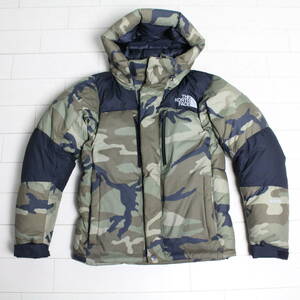 ★極美品　THE NORTH FACE　ザ ノースフェイス　ND91951 ノベルティ バルトロ ライト ジャケット ダウン S 迷彩