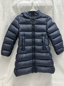 MONCLER DOWN JACKET モンクレール ダウン ジャケット グースダウン サイズ4anni 104cm 紺 ネイビー キッズ 子ども服 116347