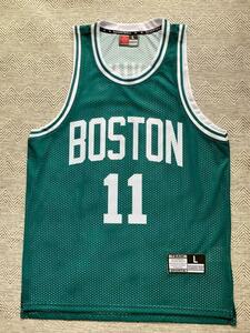 ★未使用品 NBA CELTICS　IRVING ＃11 カイリー・アービング ボストン・セルティックス ユニフォーム シャツ バスケ ジャージ ジョーダン