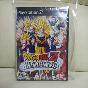 ☆新品未使用品未開封品☆PS2ソフト☆ドラゴンボールZ INFINITE WORLD インフィニットワールド☆BANDAI☆商品、受取評価連絡出来る方☆