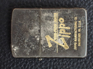 レア物 定番 ジッポー ZIPPO 1988年式 ジッポーエンブレム メッキ 刻印 ケース: IV E インサイドユニット: IV F 管理No.0063