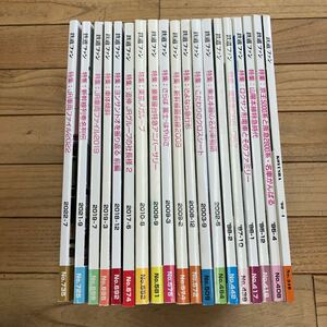 SF-ш/ 雑誌 鉄道ファン 1990年〜2022年 不揃い19冊まとめ JR車輌ファイル 山陽本線特急時代 東北本線の名列車物語 さよなら急行形 他