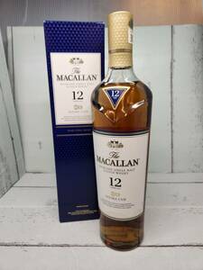 ☆GOL☆【古酒】 未開栓 MACALLAN マッカラン 12年 ダブルカスク 40% 700ml ウイスキー