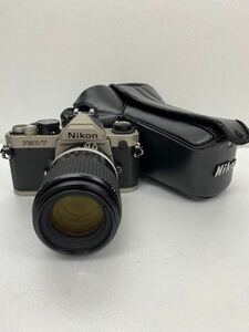 極美品 Nikon ニコン FM2 T Micro NIKKOR 105mm f /2.8S チタン ボディ カメラ 美品 レンズ 光学機器 動作確認済 ケース付 売り切り 9-85