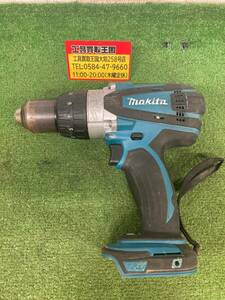 【中古品】makita(マキタ) 18v充電式ドライバドリル (本体のみ) DF458DZ / ITYZVWIUEE7W