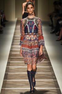 定価39万円 美品 ETRO エトロ シフォン花柄ワンピース イタリア製