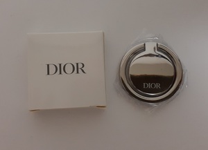 ディオール レア 新品 未使用 非売品 スマホリング クリスチャンディオール　Christian　Dior　DIOR　ノベルティ　チャーム　キーホルダー