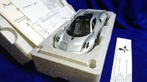 1/18 Pagani Automobili C9 Huayra 2011 Silver Autoart 78266 オートアート パガーニ アウトモビリ ウアイラ シルバー 検 Quechua 風 AMG