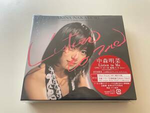 M 匿名配送 2CD+DVD 中森明菜 Listen to Me 1991.7.27-28 幕張メッセ Live 2021年30周年リマスター 4943674339075