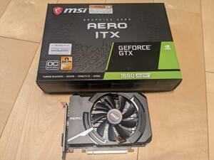 【中古】MSI AERO ITX GeForce GTX1660 super 51