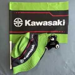 Kawasaki 鈴鹿8耐　2022 旗　帽子　スターベアーキーホルダー