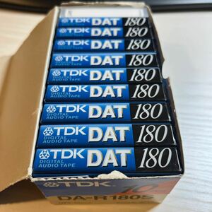 TDK DAT 180 DIGITAL AUDIO TAPE 10本セット