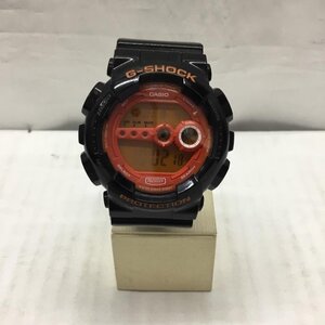 G-SHOCK 表記無し ジーショック 腕時計 デジタル GD-100HC Hyper Colors Watch Digital 黒 / ブラック / X 橙 / オレンジ / 10116045