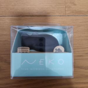 新品未使用 完全ワイヤレスイヤホン NEKO true wireless earphones HP-C28BTK クロ ラディウス radius Bluetooth フルワイヤレス 猫