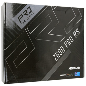 【中古】ASRock製 ATXマザーボード Z690 Pro RS LGA1700 元箱あり [管理:1050022030]