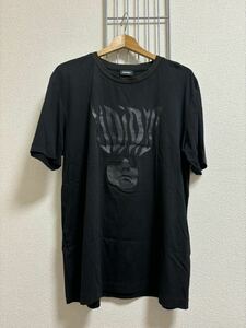 ［DIESEL］ディーゼル　ブラック 半袖 Tシャツ L 0240628-284