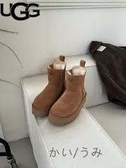 UGG / アグ : 【レディース】Chelsea Platform Mini 1158051 チェルシー プラットフォーム ミニ レディース ブーツ 厚底 CHESTNUT チェスナット