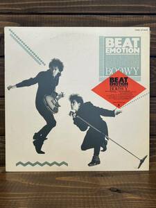 BOOWY / BEAT EMOTION (LP) ボウイ　見本盤　プロモ　ビート・エモーション　氷室京介　布袋寅泰　美盤