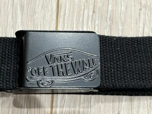 ★vans ガチャベルト 黒★レンジャーベルト blabk