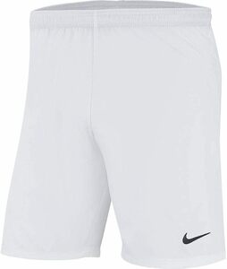 【KCM】Z-nike-1361-130★展示品★【NIKE/ナイキ】ジュニア　サッカー　DRI-FIT　LSR IV W　ショートパンツ　AJ1261-100　ホワイト　130